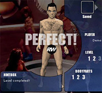 Robbie Williams game