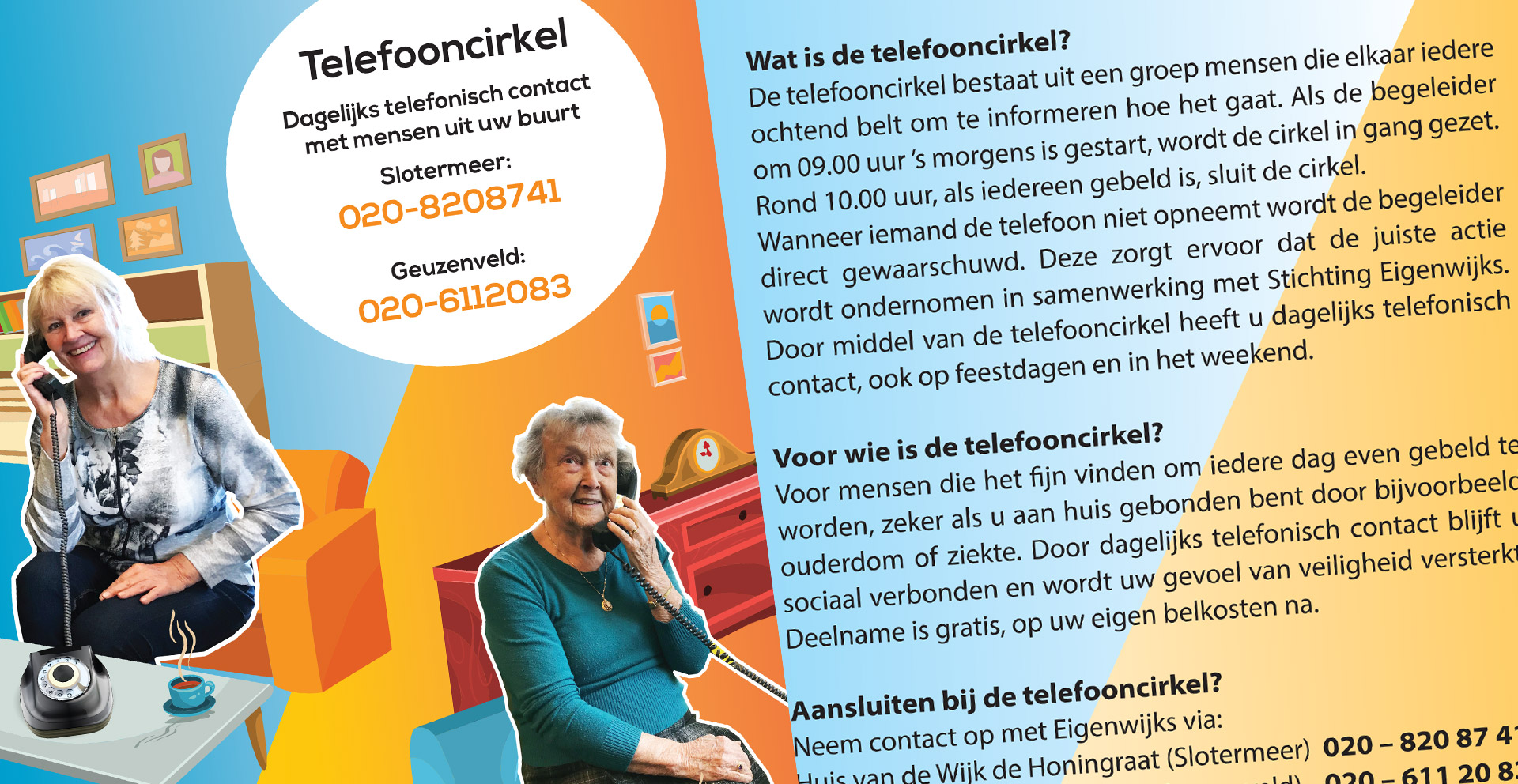 Eigenwijks telefooncirkel
