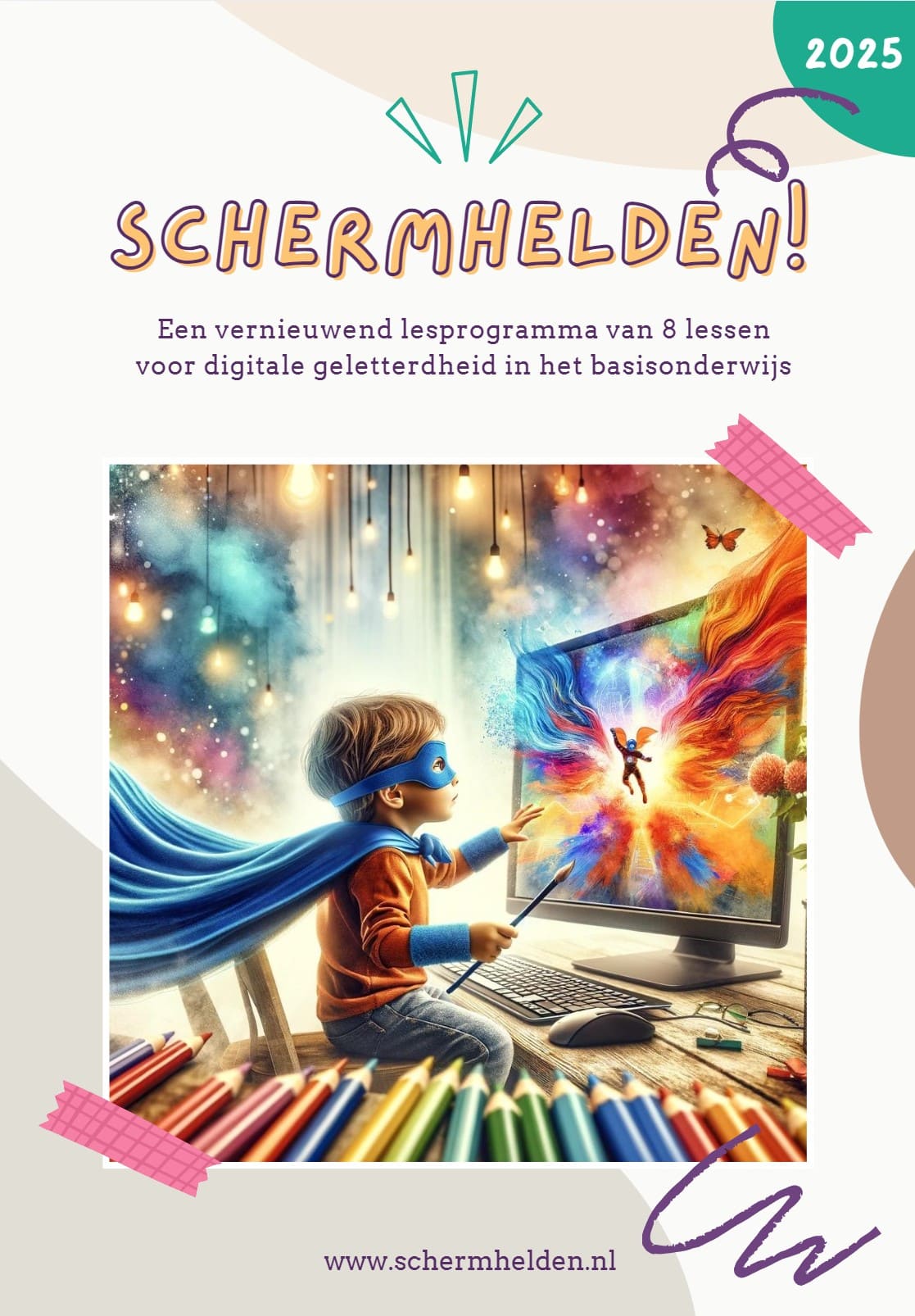 Promotie brochure Schermhelden 2025