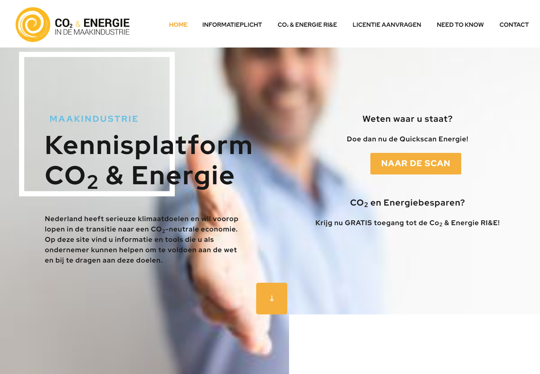 CO2 energie website