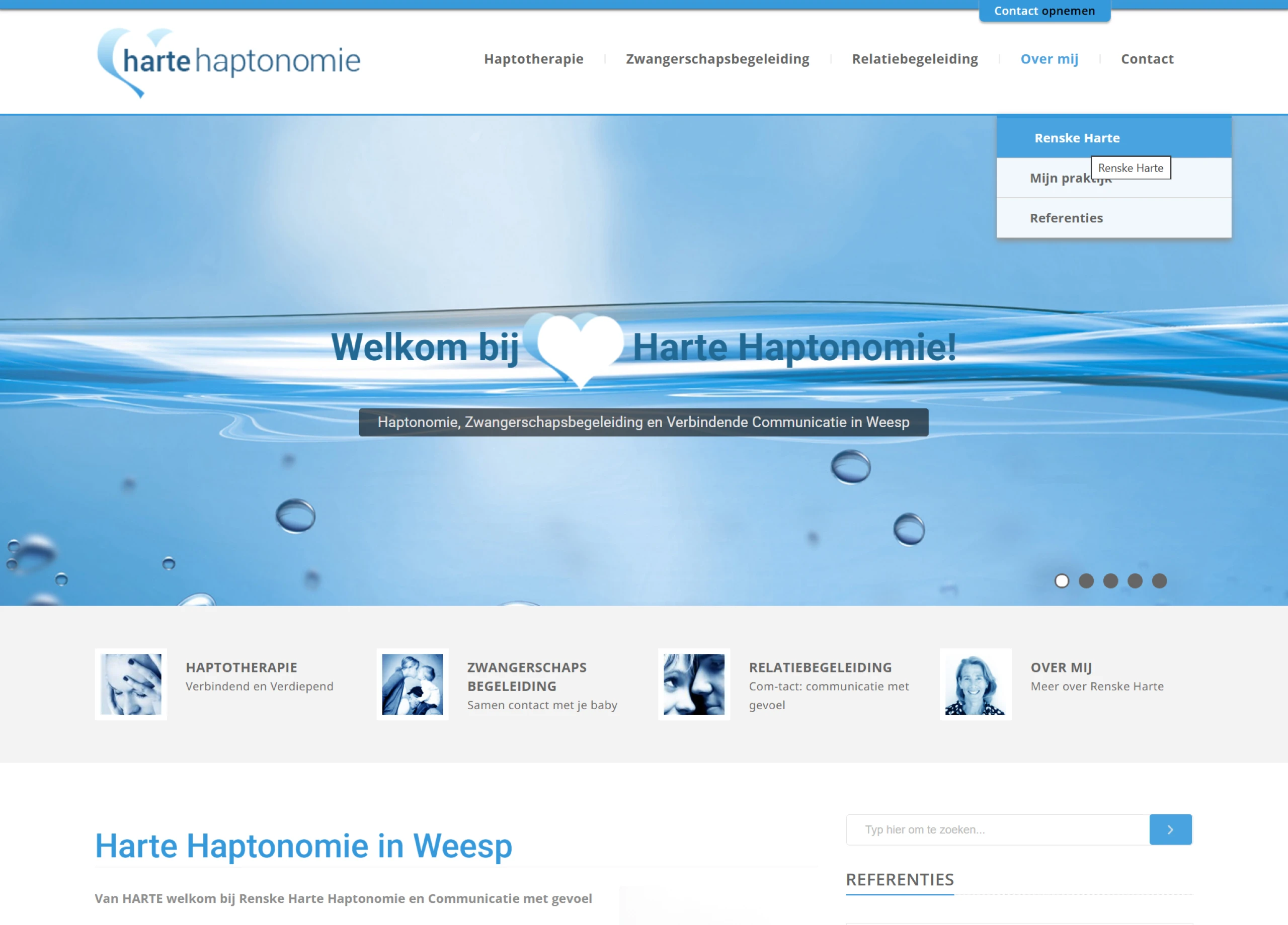Hartehaptonomie website