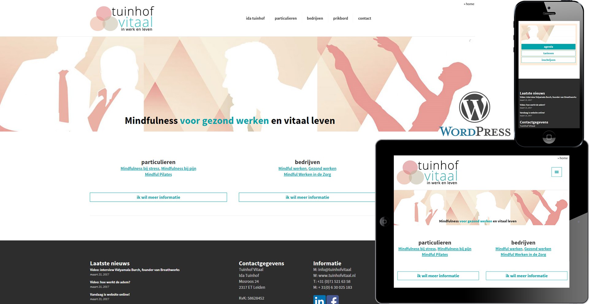 Tuinhof Vitaal website